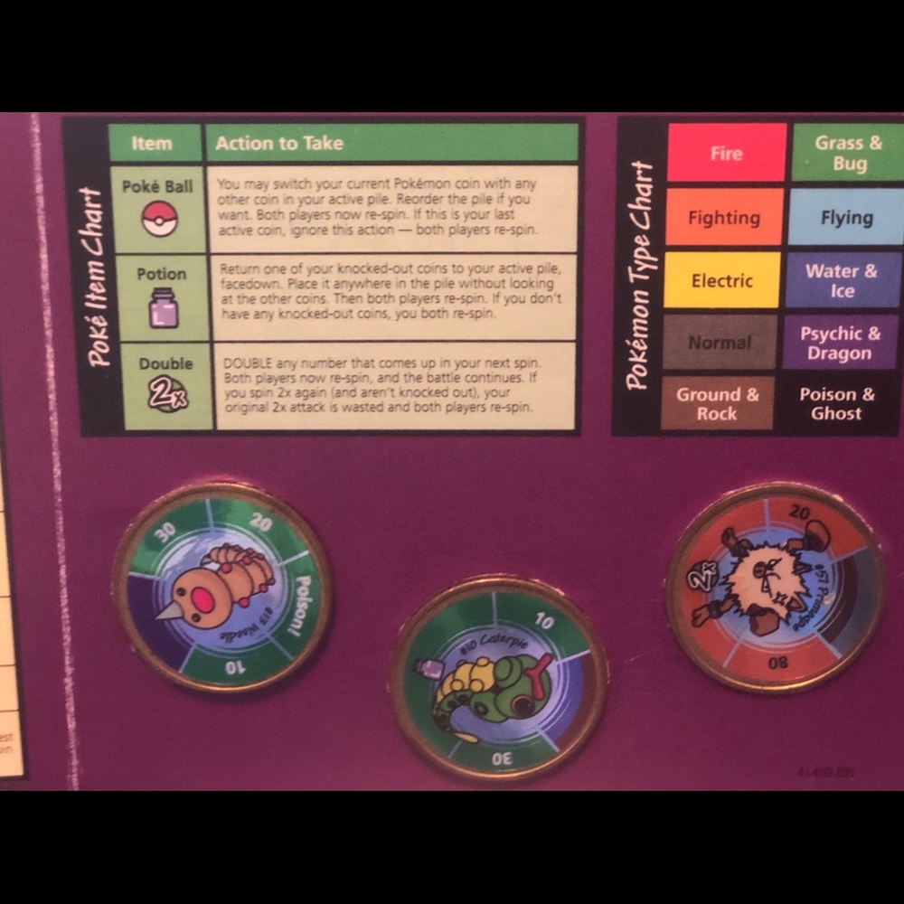 Pokémon Battle Coin Game